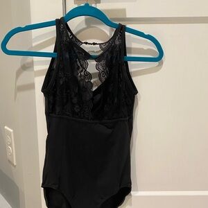 Black Lace Leotard